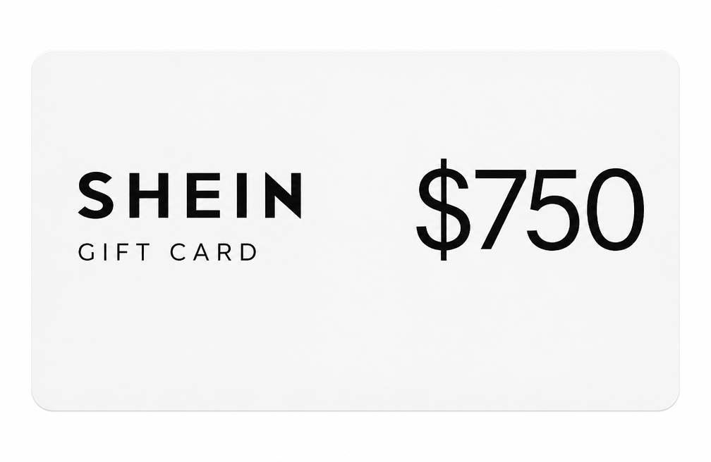 $750 SHEIN gift card